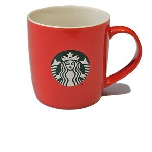 Starbucks 2021 Red Ceramic Mug – 11oz – Perfect Condition!